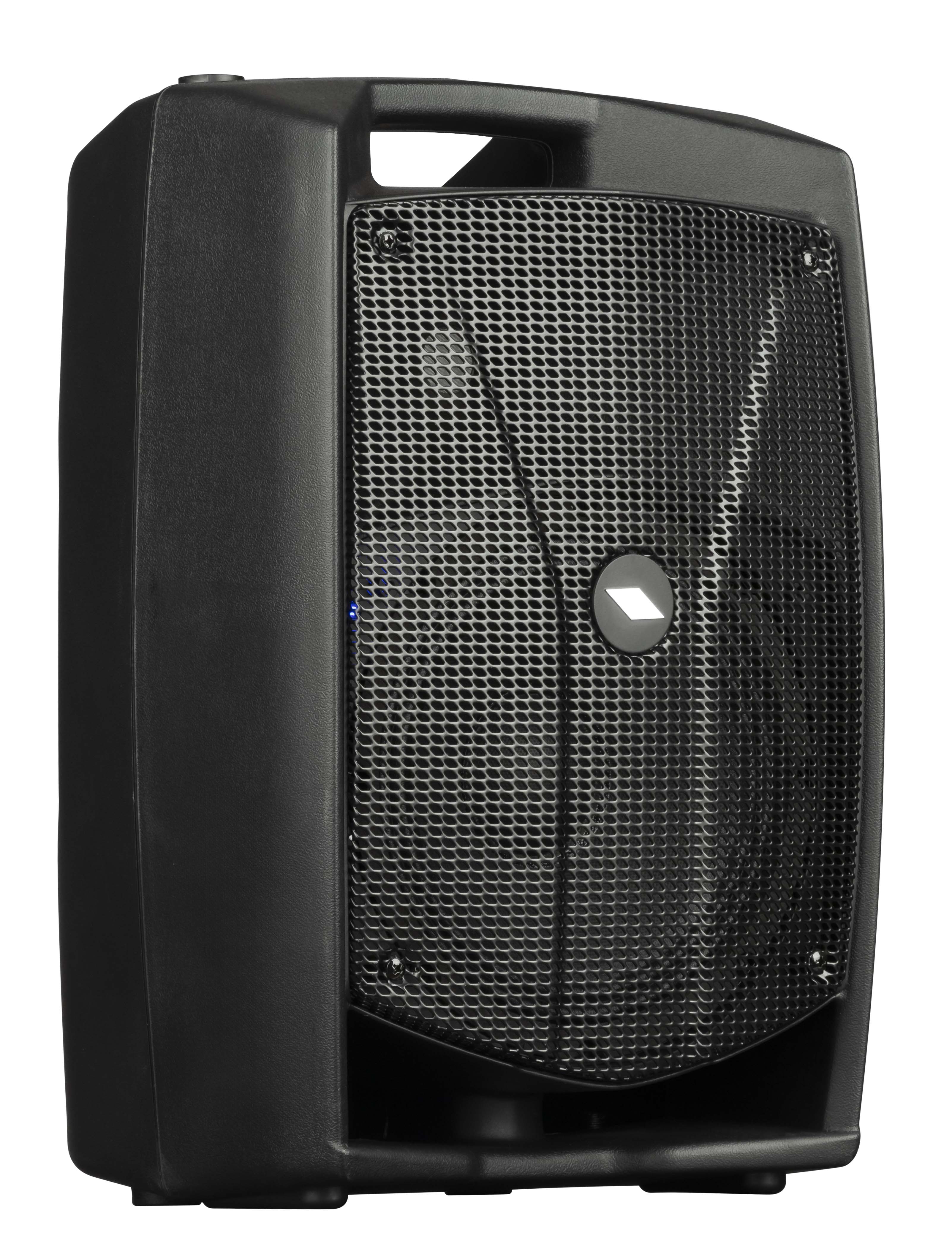 Активная акустическая система PROEL [V8PRO] 2-х полосная, НЧ динамик 8", ВЧ динамик 1", DSP, мощность пик./ном. 600/300 Вт, АЧХ 70-20000 Гц, макс. SPL 122 дБ, Combo XLR/TRS мик./лин. вход, XLR лин. выход, USB-A порт для радиосистем U24B/U24H