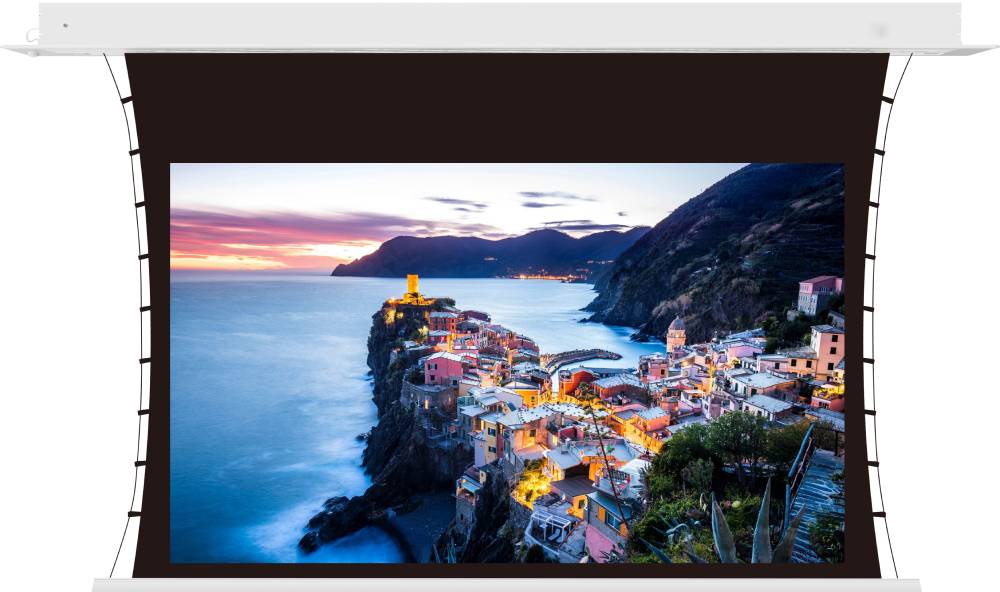 [LMRTC-100212] Встраиваемый экран с электроприводом Lumien Master Recessed Tensioned Control