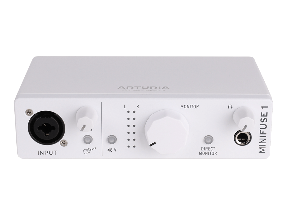 Аудиоинтерфейс USB Arturia MiniFuse 1 White