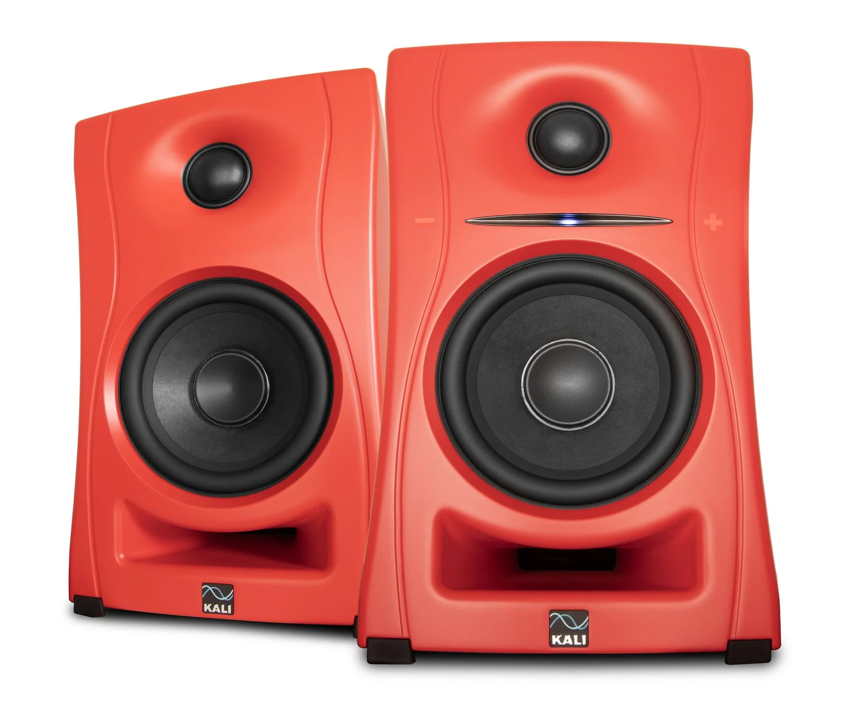 Акустическая система (студийный монитор) Kali Audio [LP-UNF Red] (пара), 4,5", 54 Гц 21 кГц, 40 Вт (НЧ) + 40 Вт (ВЧ), 103 дБ