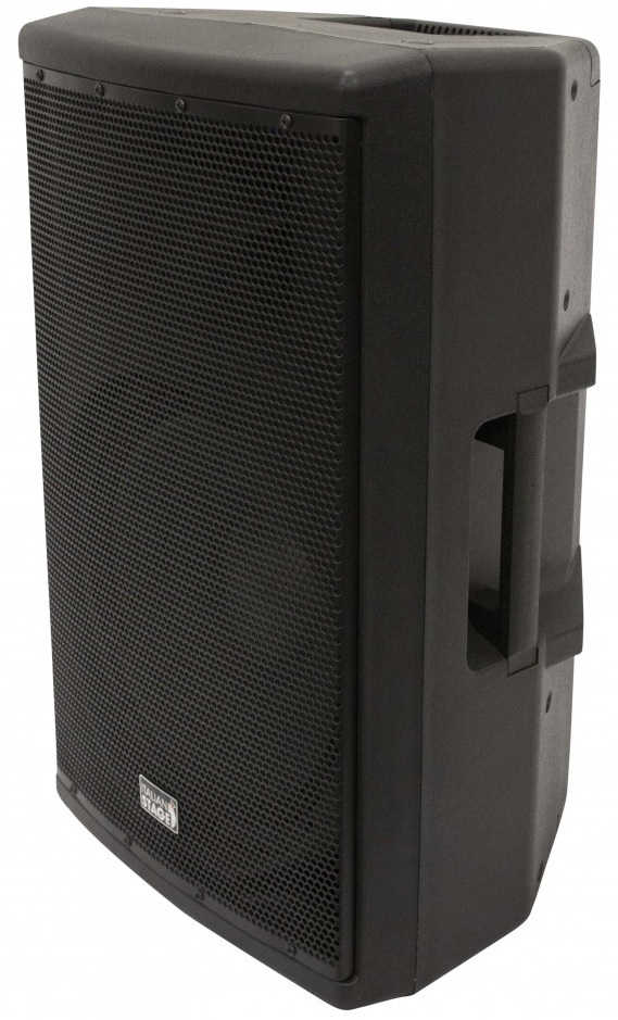 Активная акустическая система ITALIAN STAGE [X215AUB] 2-х полосная, НЧ динамик 12", ВЧ динамик 1", мощность пик./ном. 800/400 Вт, АЧХ 44-20000 Гц, макс. SPL 132 дБ, XLR/TRS микр. вход, XLR/TRS/2xRCA лин. вход, XLR/TRS лин. выход, SD/USB MP3, Bluetooth