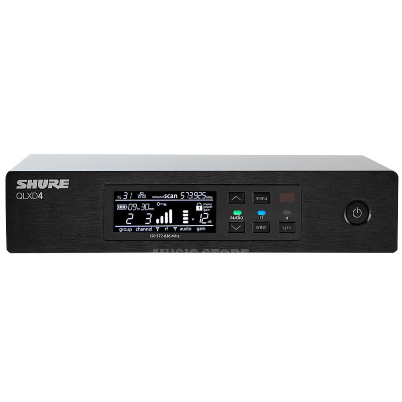 Цифровой одноканальный приёмник QLXD4 SHURE QLXD4E=-G51