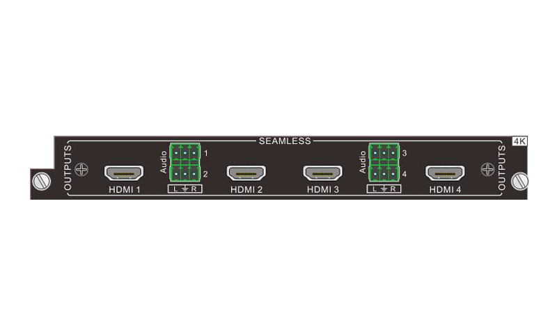 Плата выхода Pixelhue UMX_4xHDMI2.0 Output Card